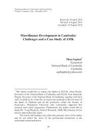 Fake free credit cards that work online. Pdf Microfinance Development In Cambodia Challenges And A Case Study Of Amk