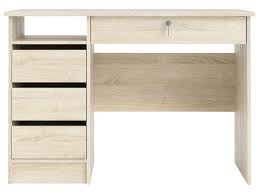 Sea lo que sea y de cualquier estilo, aquí encontrarás todos los muebles para tu casa al mejor precio con grandes ofertas y promociones. Bureau 4 Tiroirs College 3 Coloris Chene Sonoma Vente De Bureau Conforama