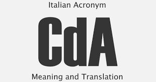 Oferuje wysokiej jakości filmy i seriale (cda premium). What Does Acronym Cda Stand For In Italian