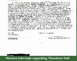 Image of VENONA Project document