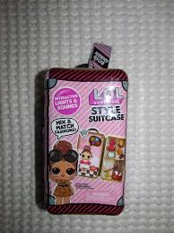 brand new lol surprise boss queen style suitcase lol surprise bubble gum flavor american girl doll house