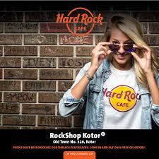 Excellent music, great food & drinks and fun time. Hard Rock Shop Od Sada I U Hard Rock Cafe Podgorica Facebook