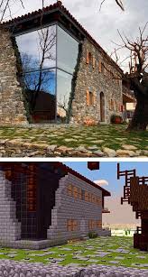 From pc to pocket edition, professional to novice all are welcome. Real Life Stone House Recreation Minecraft