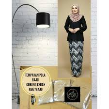 Jika berminat utk menempah @ belajar menjahit sendiri baju sebegini, boleh hubungi madam d no 0129757909. Pola Baju Kurung Kedah Murah Free Gift Buy 3 And Above Shopee Malaysia