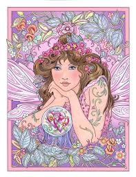 Love Fairy From Magical Fairies Coloring Book Available August 15 2018 Fairy Coloring Book Fairy Coloring Mermaid Coloring Pages