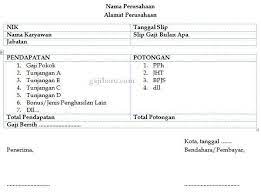 Umumnya saat kita sedang bernegosiasi gaji, besaran uang yang dibahas belum dikenai perhitungan pengurangan pajak atau penambahan tunjangan. Contoh Slip Gaji English Download Kumpulan Gambar