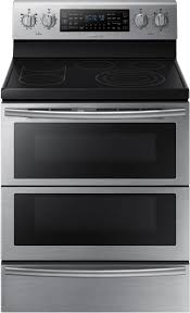 Press the clear/off pad for 3 seconds. Samsung Ne59j7850ws 30 Inch Freestanding Electric Range With 5 Heating Elements 5 9 Cu Ft Flex Duo Convection Oven Flexible Cooktop With Self Clean With Steam Soft Close Door Warming Drawer And Star K Certified