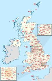 Map Of The United Kingdom And Crown Dependencies Showing Postcode Area Boundaries Region Of Uk Https En Wikipedia Org Wiki Regions O Map Of Uk Map Free Maps