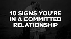 His language is his actions. 10 Signs You Re In A Committed Relationship Committed Relationship Together Quotes I Love You Means