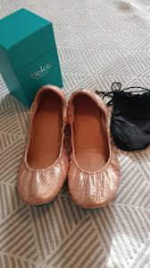 The box is sturdy and the lid fits snugly on the bottom. Find More Tieks Rose Gold Size 8 For Sale At Up To 90 Off