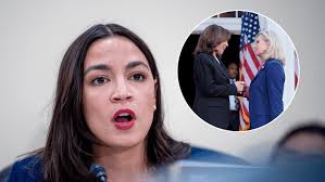 AOC claims 'plenty of people' aren't happy Harris is campaigning with Liz  Cheney