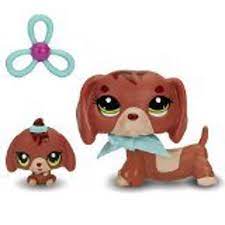 Littlest Pet Shop Dachshund Baby Dachshund Figures Walmart Com