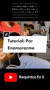 Tutorial de guitarra: Aprende a tocar 'Por Enamorarme'