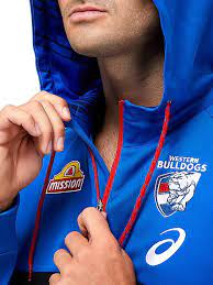 Western bulldogs kids flocked pocket hoodie. Western Bulldogs Hoodie 2021 Electric Blue