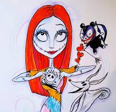 Sally Gets A Tattoo Horror Fantasy Lowbrow Art Print Jack Sally Nightmare