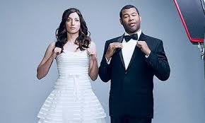 Actor jordan peele (l) and actress chelsea pe. Surprise Jordan Peele And Chelsea Peretti Reveal They Eloped
