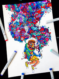 Smol Doodle For My Copic Award Entry Doodle Art Drawing Graffiti Doodles Doodle Art Designs