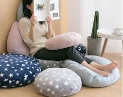 Star Printed Soft Big Pillow Cushion Round Seat Cusioon Nap Bed Lumbar Pillow Bay Window Tatami Cushion Replacement Cushions Outdoor Furniture Cushions For Garden Furniture From Luzhenbao525 30 19 Dhgate Com