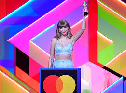 Taylor Swift Makes History at the 2021 BRITs With Global Icon Award