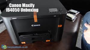 مباشر آخر اصدار من الموقع الرسمى للشركة كانون تحديث وتحكم كامل فى توفير دعم جميع وظائف الجهاز من النسخ. Canon Maxify Ib4050 Unboxing Youtube