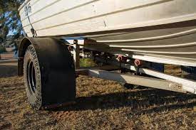 Operation Off Road Boat Trailer Running 33 X 12 5 Inch Tyres Lots Of Keel Rollers And Plenty Of Strengthening This Will Go W Boat Trailer Boat Upgrades Boat