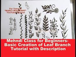 Mehndi Class For Beginners Tips For Floral Henna Design Elements Descriptive Tutorial Youtube Arabic Henna Designs Floral Henna Designs Latest Henna Designs