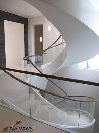Curved Stairs Curved Staircase Circular Staircase Modern Staircase Classical Staircase Glass Stair Balustrade Glass Railing Stairs Circular Stairs