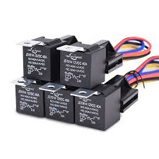 Similar to pin configuration, dpdt relay features changes depending on model. Automotive Relays 12v 30 40 Amp 5 Pin Spdt Designed