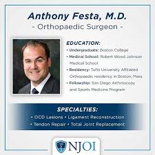 Today Let S Get To Know Dr Festa Of Teamnjoi Meettheteammonday Getting To Know Robert Wood Johnson Sports Medicine