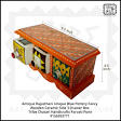 Blue Pottery triple Drawers