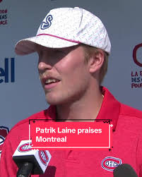 Patrik Laine is excited for a fresh start in Montreal! #nhl #hockey