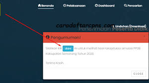 Check spelling or type a new query. Cara Melihat Pengumuman Hasil Seleksi Ppdb Online Smp 2020 2021 Kab Semarang Soal Skd Skb Pdf Terbaru