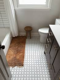 Octagon Tile Bathroom Floor In 2020 Octagon Tile Bathroom Octagon Tile Bathroom Floor Tiles