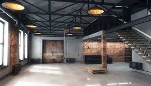 Warehouse Loft 3d Model Warehouse Loft Industrial House Warehouse Living