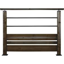 Lot De 2 Tubes 3 Lames 2 Demi Poteaux Pour Garde Corps Moka H 96 X L 120 Cm Leroy Merlin Garde Corps Bois Garde Corps Garde Corps Terrasse Bois
