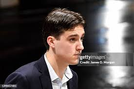 Nathan Albanese, the son of Labor leader Anthony Albanese, arrives at...  News Photo