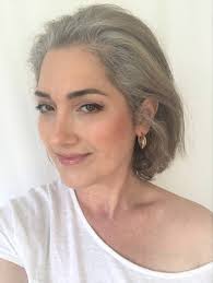 54 vs 44 years old. (And a pic from high school) I completely cut off my  thick, naturally curly, high maintenance, frizz ball prone, shoulder length  'Farah Faucet-style' hair 5 years ago