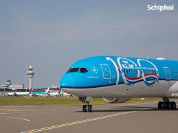It featured 100th anniversary markings. The First Boeing 787 10 Klm Arrived In Amsterdam Photo Video