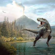 Noah Sips On Instagram Zoom In On The Gyrosphere Jurassicworld Photoshop Artwork Fana Prehistoric Animals Dinosaur Illustration Paleo Art