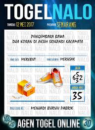 Keluaran 4d Togel Wap Online Togelnalo Semarang 12 Mei 2017 Tanggal