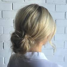 Low bun hairstyles of blonde haired ladies. Best 40 Low Bun Updo Hairstyles Ideas On Therighthairstyles