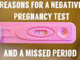 Most pregnancy tests will be able to give you accurate results by the time your period is late. 9 Reasons For A Missed Period And Negative Pregnancy Test Result Wehavekids