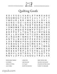 Happy Quilter Word Search Volume 1 Quilting Quotes Quilt Guild Programs Quilt Guild