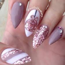 See more ideas about christmas nail designs, nail designs, christmas nails. Image Result For Rose Gold Christmas Nails Festival Nails Christmas Nails Rose Gold Nails