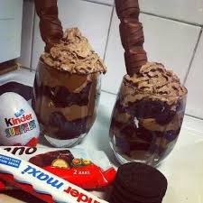 Kinder Surprise Mousse Cocktail Food Love Food Desserts