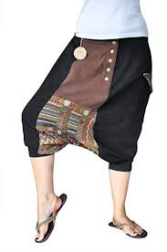 Virblatt Short Harem Pants Unisex Onesize M Xl Aladdin Pants Jenseits At Amazon Men S Clothing Store Bryuki Alladiny Sharovary Zhenskaya Odezhda