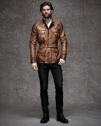 Rj Rogenski Models Belstaff Leather Fashions Mens Outfits Jackets Men Fashion Men S Leather Jacket