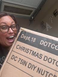 Cutey ready for the Christmas tree!