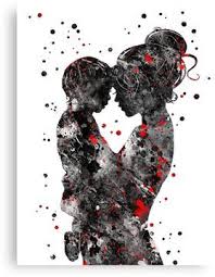 Mother And Son Mother With Son Love Art Canvas Print Mother Daughter Art Tattoo For Son Mother Son Tattoos