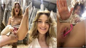 AngelAri- Naked Squirt in Store Publicly (MustWatch)